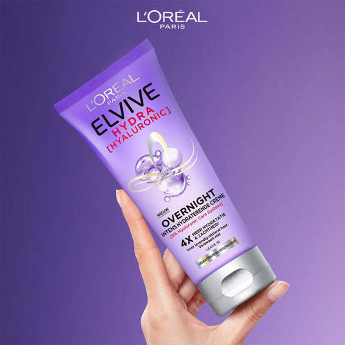 L'Oréal Paris Elvive Hydra Hyaluronic overnight cream 200 ml Haarserum