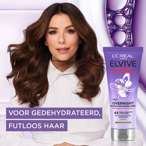 L'Oréal Paris Elvive Hydra Hyaluronic overnight cream 200 ml Haarserum