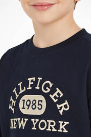 thumbnail: Tommy Hilfiger sweater met printopdruk navy