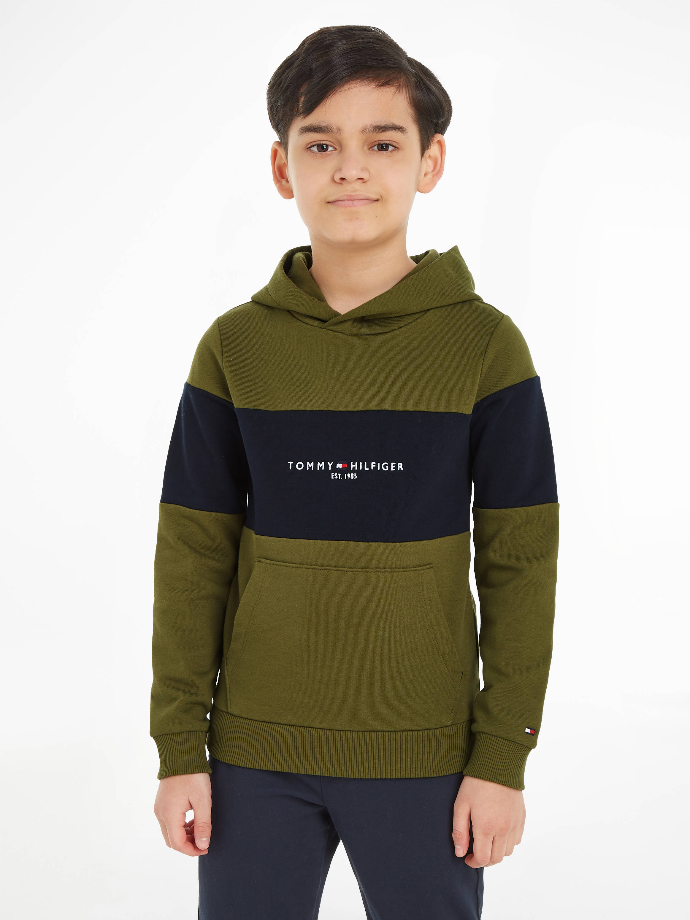 Tommy hilfiger trui discount donkerblauw