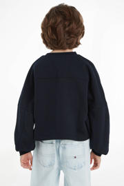 thumbnail: Tommy Hilfiger sweater VARSITY met logo donkerblauw
