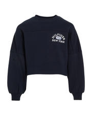 thumbnail: Tommy Hilfiger sweater VARSITY met logo donkerblauw