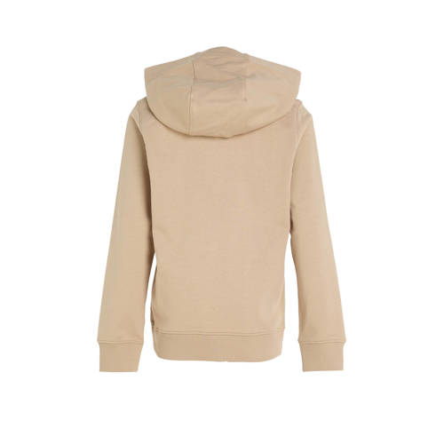 Tommy Hilfiger hoodie ESSENTIAL met logo beige Sweater Logo 98