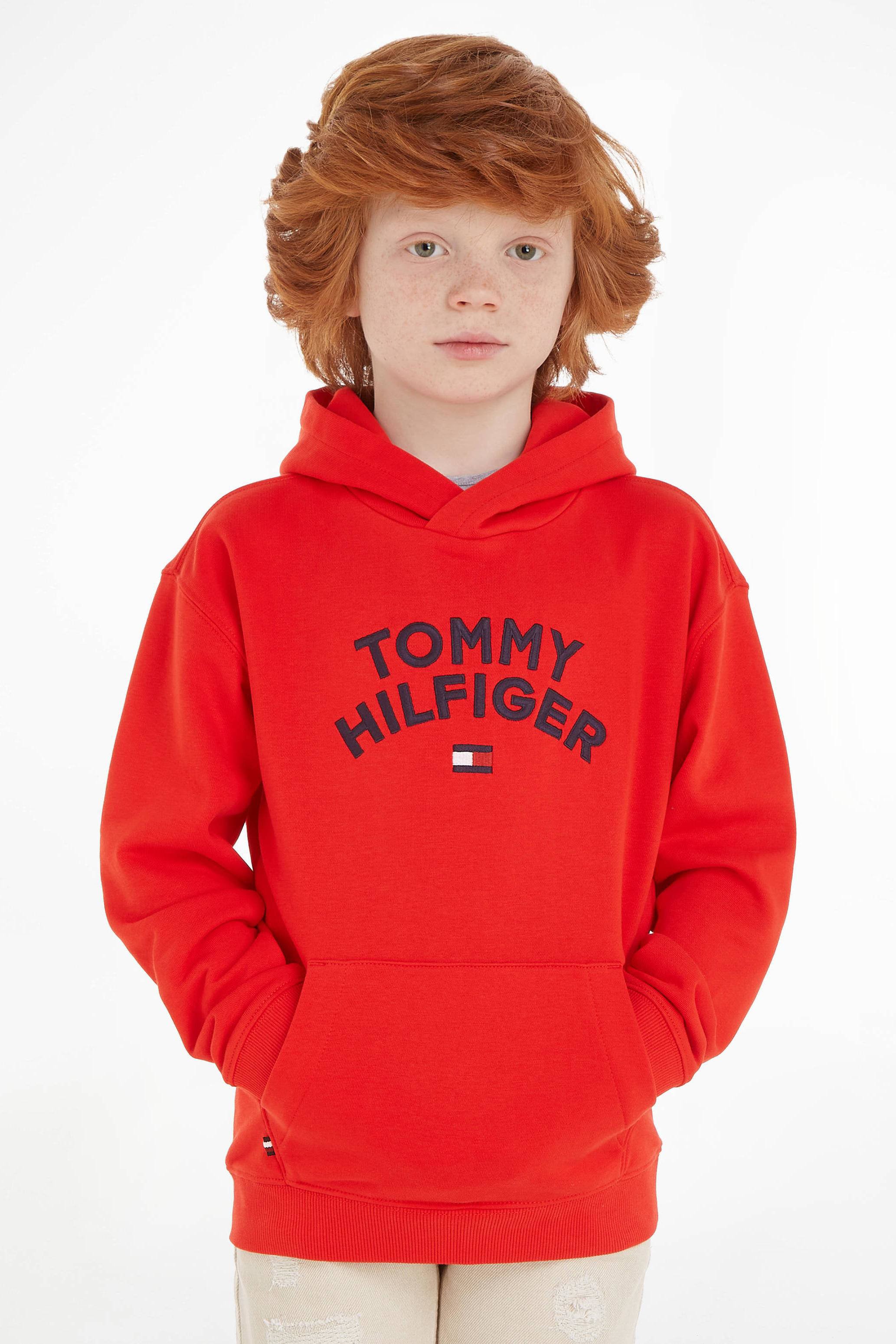 Rode tommy hilfiger discount hoodie