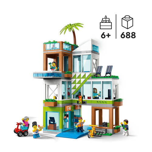 Lego City Appartementsgebouw 60365 Bouwset | Bouwset van