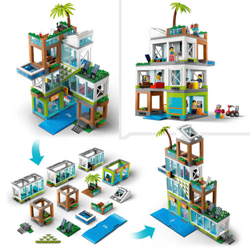 Lego City Appartementsgebouw 60365 Bouwset | Bouwset van