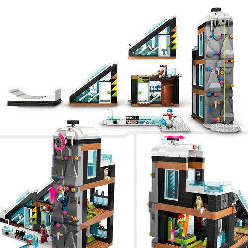 Lego City Ski- en klimcentrum 60366 Bouwset | Bouwset van