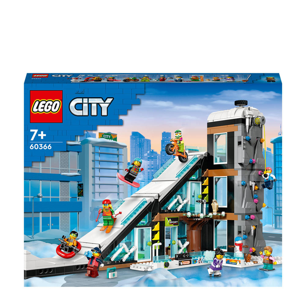 LEGO City Ski- en klimcentrum 60366