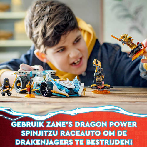 Lego Ninjago Zane s drakenkracht Spinjitzu racewagen 71791 Bouwset