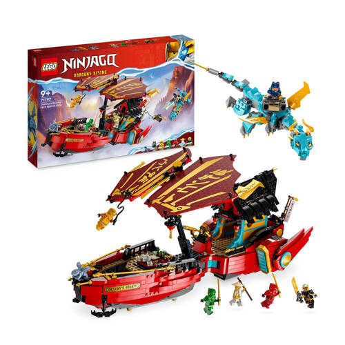 Lego Ninjago Destiny's Bounty race tegen de klok 71797 Bouwset