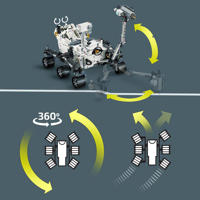 thumbnail: LEGO Technic NASA Mars Rover Perseverance Ruimte Wetenschap Speelgoed Met AR App 42158