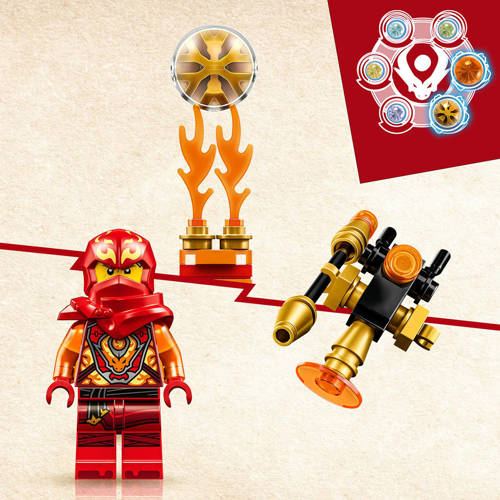 Lego Ninjago Kai s drakenkracht Spinjitzu Flip 71777 Bouwset