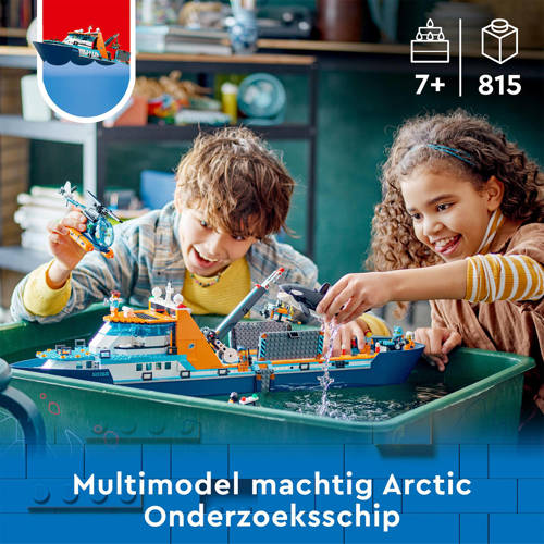 Lego City Poolonderzoeksschip 60368 Bouwset | Bouwset van