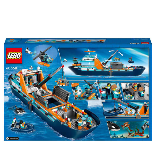 Lego City Poolonderzoeksschip 60368 Bouwset | Bouwset van