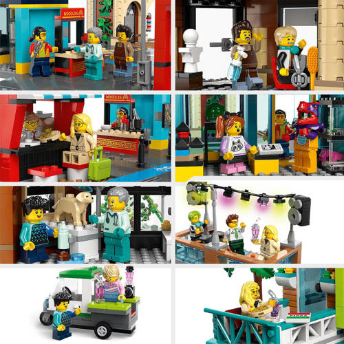 Lego City Binnenstad 60380 Bouwset | Bouwset van