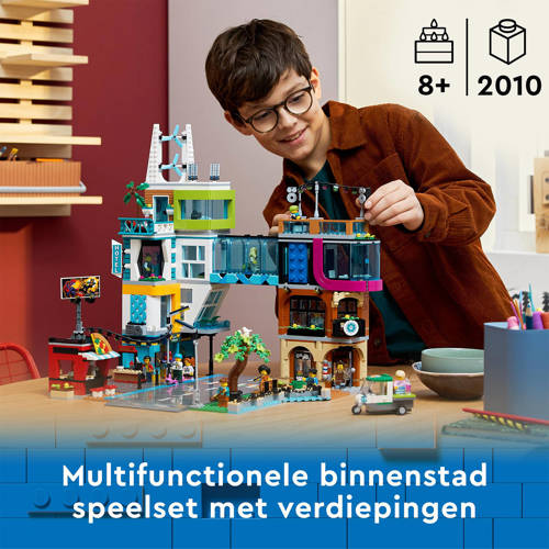 Lego City Binnenstad 60380 Bouwset | Bouwset van