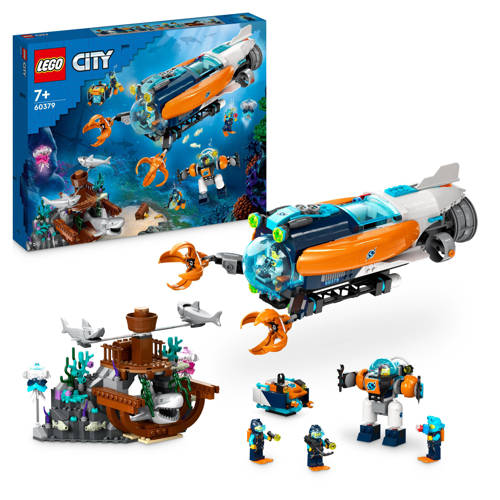Lego City Duikboot voor diepzeeonderzoek 60379 Bouwset