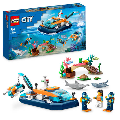 Lego City Verkenningsduikboot 60377 Bouwset | Bouwset van