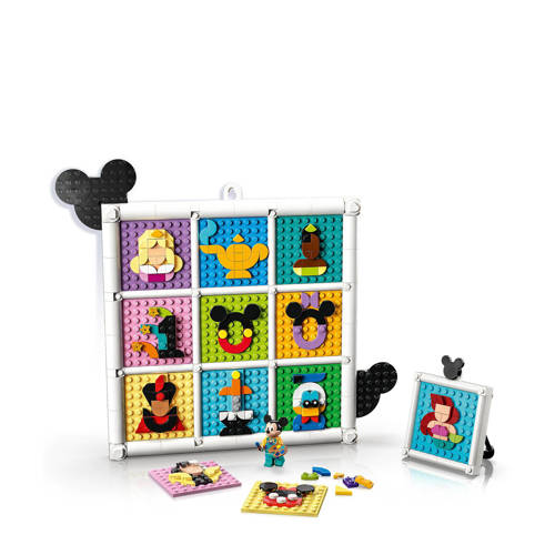 Lego Disney 100 jaar Disney animatiefiguren 43221 Bouwset