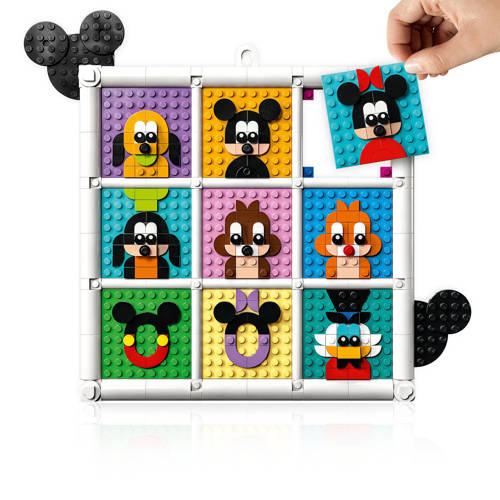 Lego Disney 100 jaar Disney animatiefiguren 43221 Bouwset