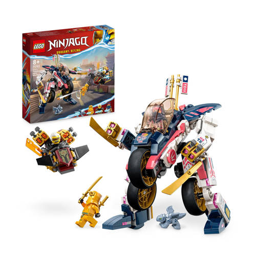 Lego Ninjago Sora s transformerende mecharacemotor 71792 Bouwset