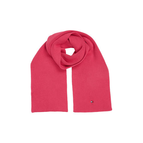 Tommy Hilfiger sjaal roze Meisjes Katoen | Sjaal van Tommy Hilfiger