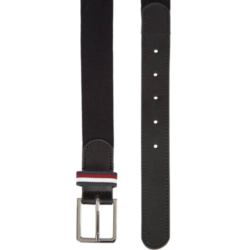 Tommy Hilfiger riem gereycled polyamide zwart Logo S-M
