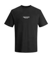 thumbnail: JACK & JONES JUNIOR T-shirt JORVESTERBRO met tekst zwart
