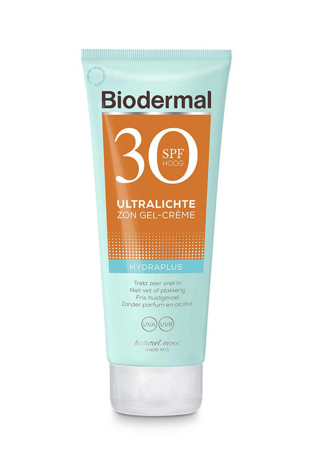 Biodermal Hydraplus ultralichte zon gel-crème SPF30 - 200 ml