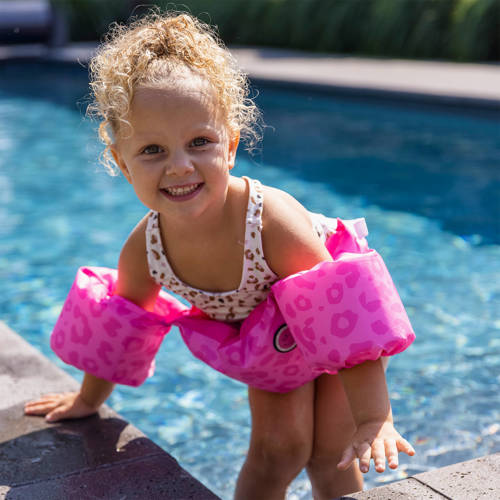 Swim Essentials puddle jumper Panterprint 2-6 jaar Zwemvest Roze