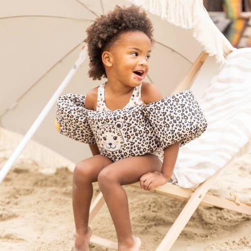 Swim Essentials puddle jumper Panterprint 2-6 jaar Zwemvest Beige