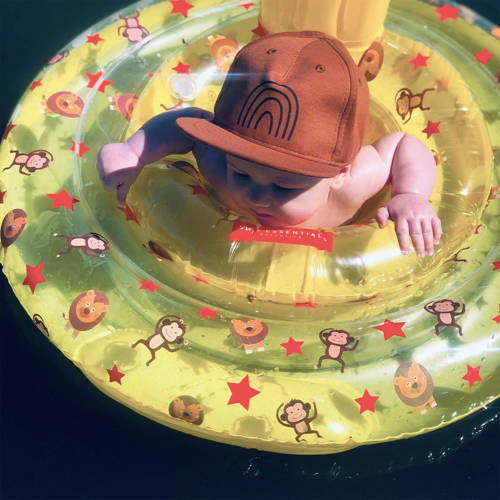 Swim Essentials Baby float Circus Opblaasspeelgoed Geel