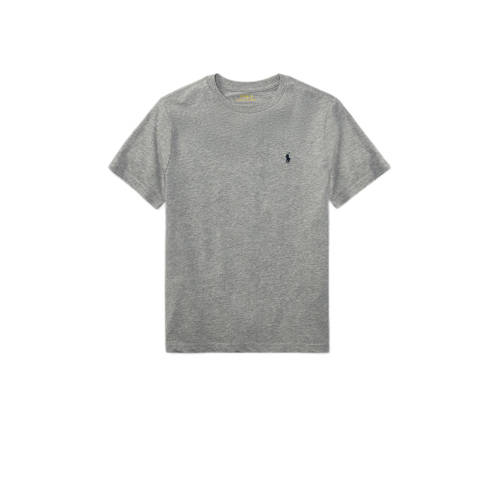 POLO Ralph Lauren T-shirt multicolor Grijs Jongens Katoen Ronde hals Effen - maat 128 afbeelding