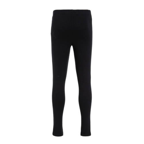 anytime legging zwart Meisjes Katoen Effen 98 104