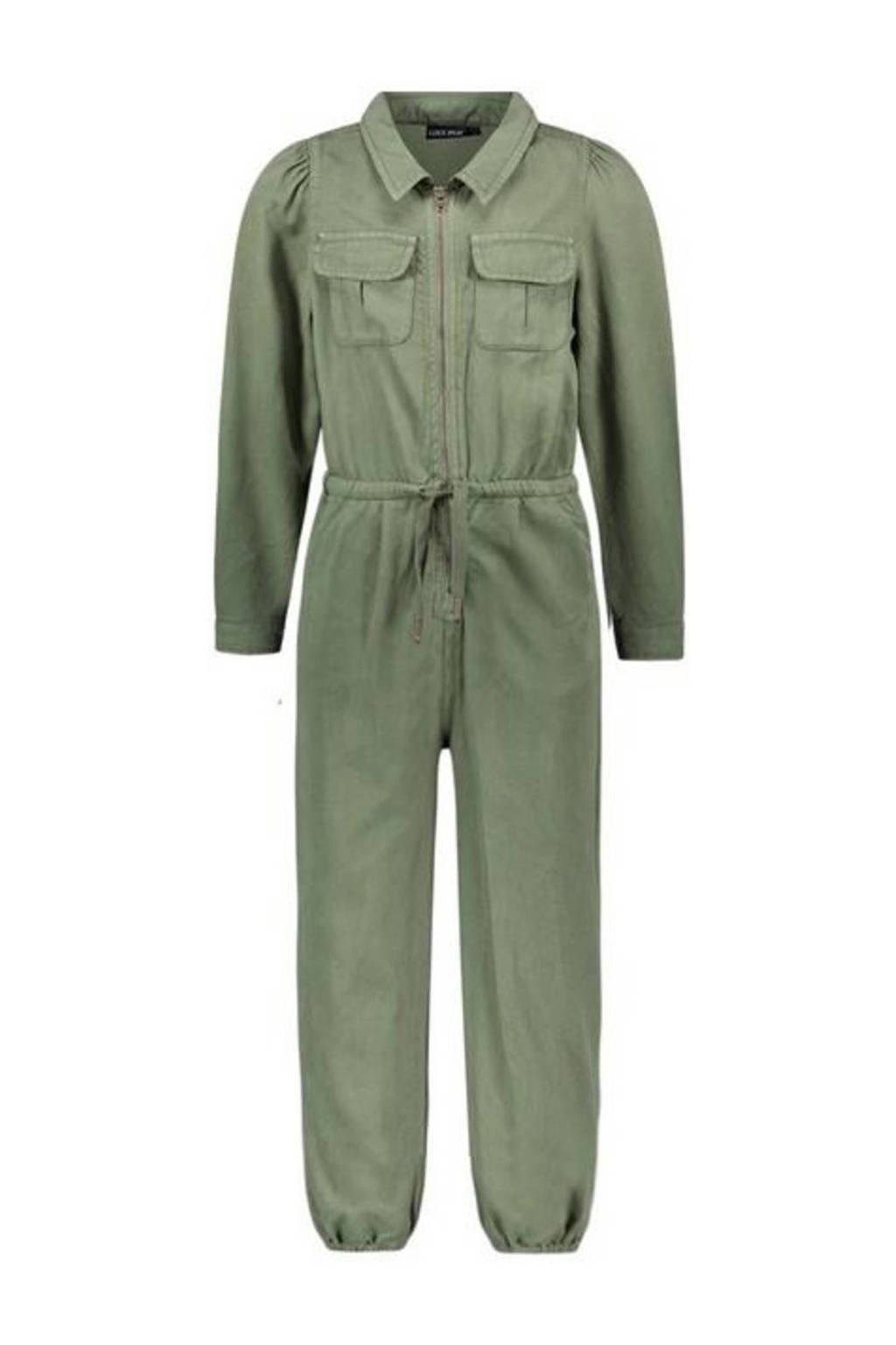 jumpsuit army groen