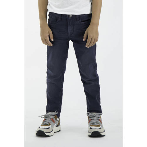Garcia skinny jeans 370 Xevi dark moon Blauw Jongens Stretchdenim Vintage 