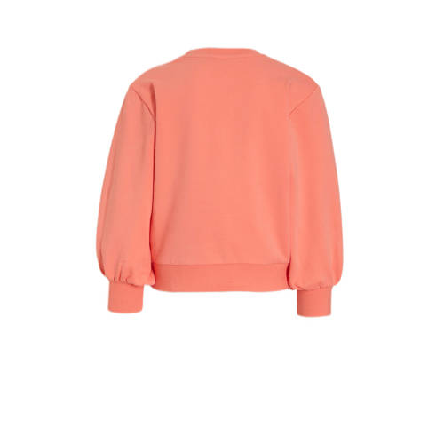 Quapi sweater XANTE met printopdruk fris oranje Printopdruk 122 128