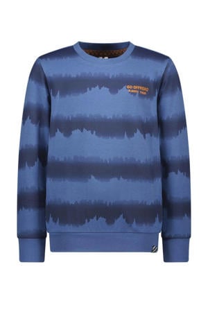 gestreepte sweater B.OFFROAD blauw/donkerblauw
