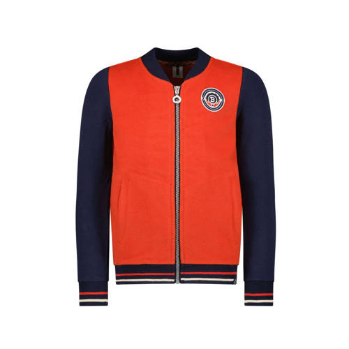 B.Nosy sweatvest B.TODAY rood/donkerblauw Meerkleurig - maat 122/128 afbeelding