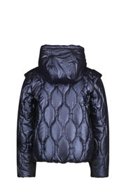 thumbnail: B.Nosy gewatteerde winterjas van polyester donkerblauw