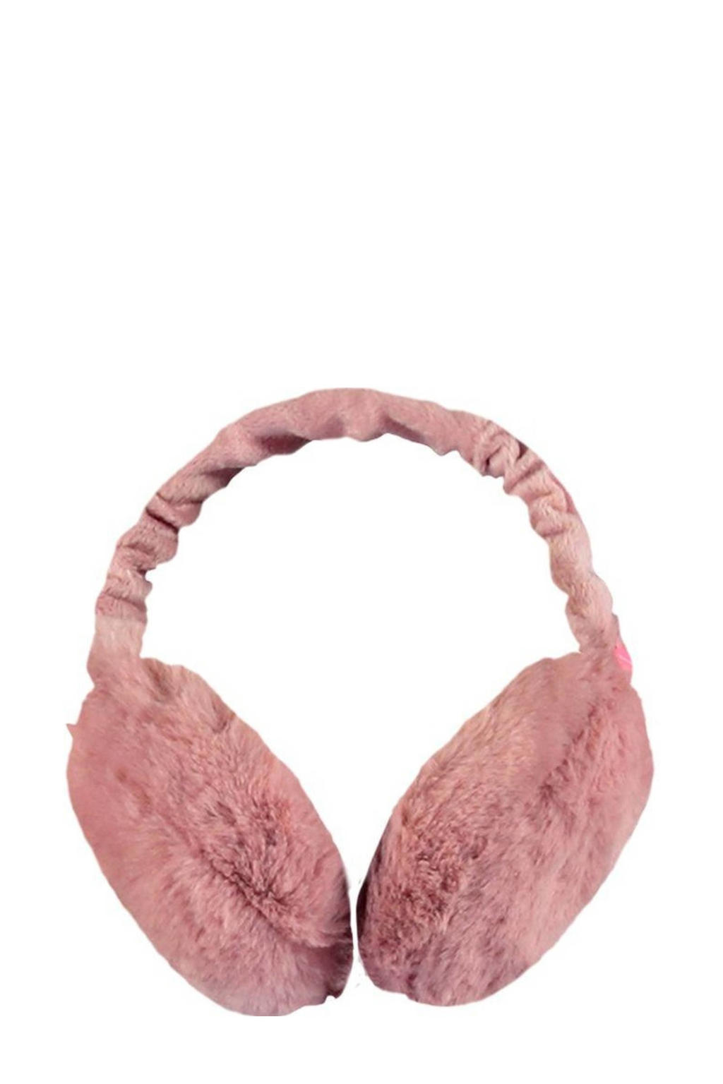 B.Nosy imitatiebont oorwarmers roze