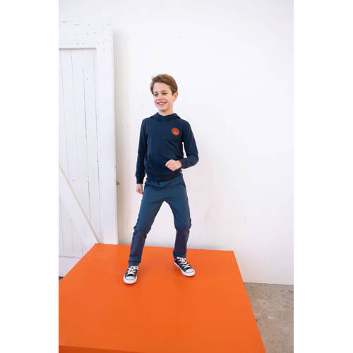 B.Nosy hoodie B.OFFROAD met backprint donkerblauw Sweater Backprint - maat 122/128 afbeelding
