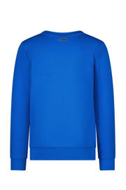 thumbnail: B.Nosy sweater B.READY met printopdruk hardblauw