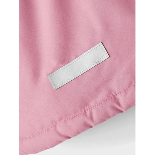 Name it MINI gewatteerde winterjas NMFMARLIN roze Meisjes Polyester Capuchon 104