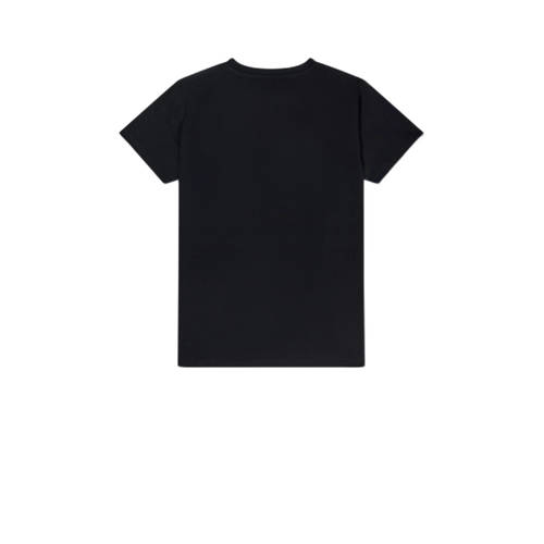 Ellesse T-shirt zwart Katoen Ronde hals Printopdruk 128-134