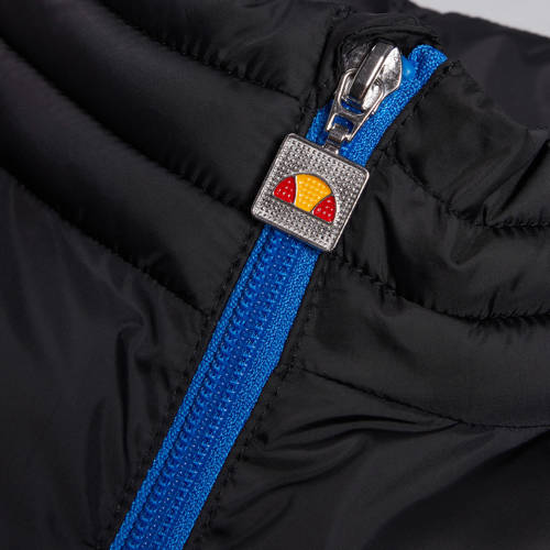 Ellesse gewatteerd jack blauw Outdoor jas Jongens Polyester Capuchon Meerkleurig 140-146