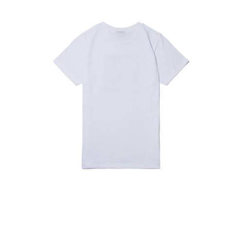Ellesse T-shirt Ritor met printopdruk wit zwart Katoen Ronde hals 128-134