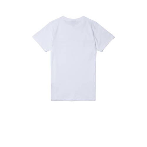 Ellesse T-shirt wit Katoen Ronde hals Printopdruk 128-134