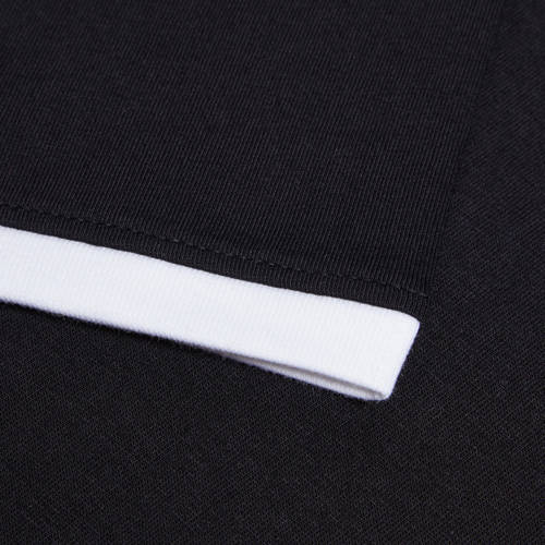 Ellesse T-shirt zwart wit Jongens Meisjes Katoen Ronde hals Logo 128-134