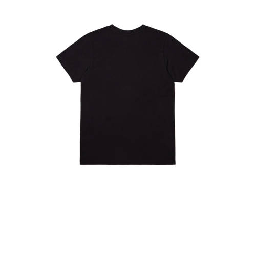 Ellesse T-shirt Bibbona met printopdruk zwart wit Meisjes Katoen Ronde hals 128-134